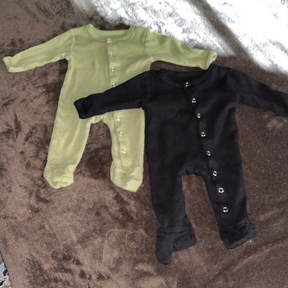 One Pieces Sleepers Snap Front Footed Sleepers Newborn Poshmark